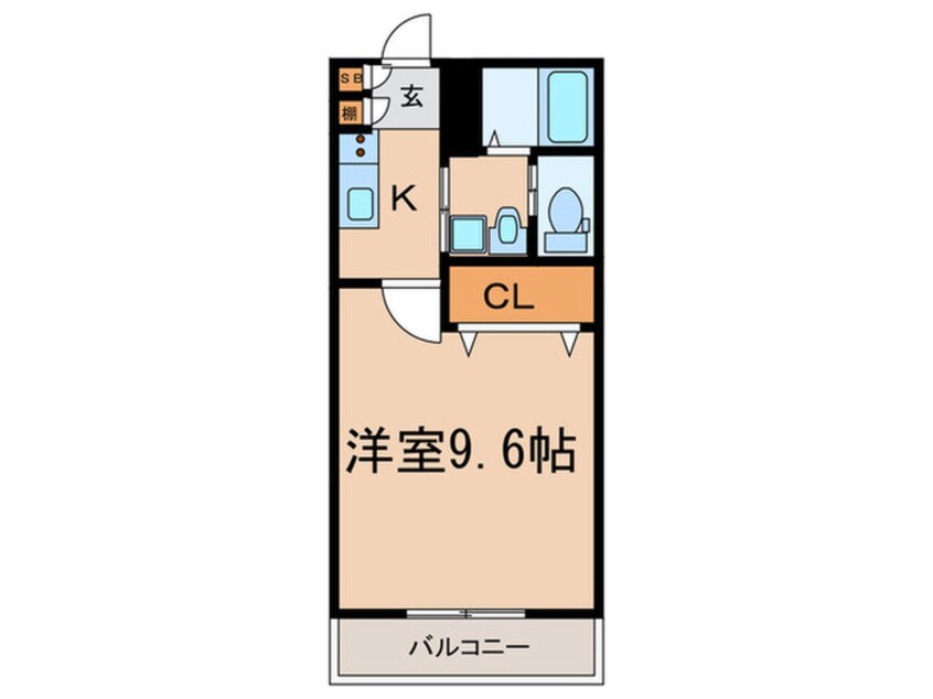間取図 ブルーハイツ２号館