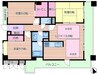 大阪モノレール大阪モノレール線/万博記念公園駅 徒歩13分 6階 築21年 3LDKの間取り